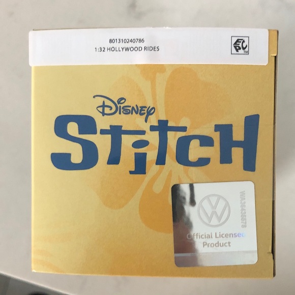 Jada Stitch Volkswagen Beetle Die-Cast Car - Blue - Picture 6 of 8